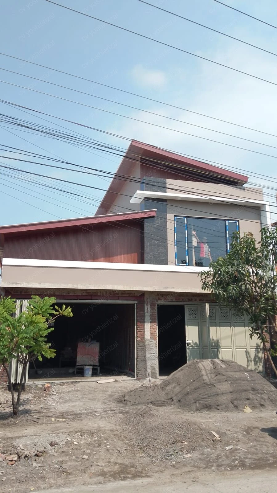Proyek pembangunan ruko di Slawi - CV Yoshierizal